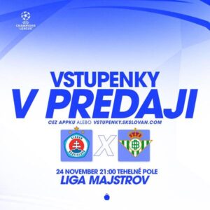 ŠK Slovan Bratislava vs Real Betis