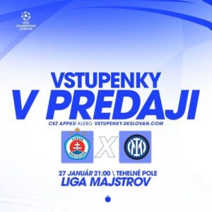 ŠK Slovan Bratislava vs FC Inter Milan